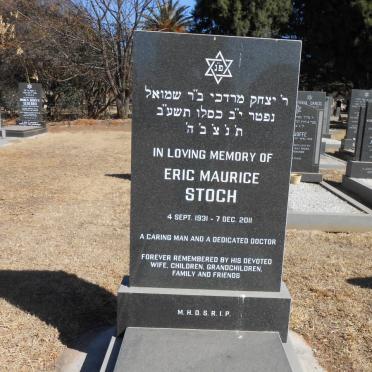 STOCH Eric Maurice 1931-2011