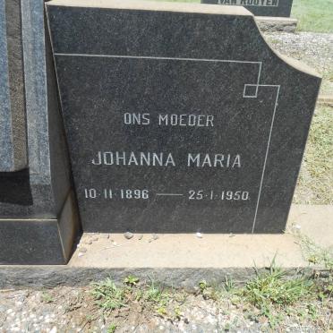 STOLTZ Dirkie 1935-1952 &amp; Johanna Maria 1896-1950
