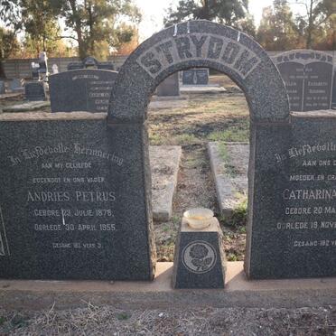 STRYDOM Andries Petrus 1878-1955 &amp; Catharina Maria 1887-1961