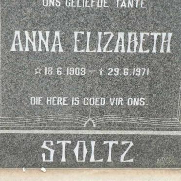 STOLTZ Anna Elizabeth 1909-1972