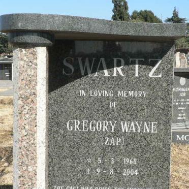 SWARTZ Gregory Wayne 1968-2004