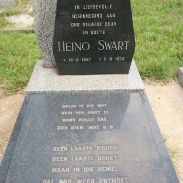 SWART Heino 1957-1975