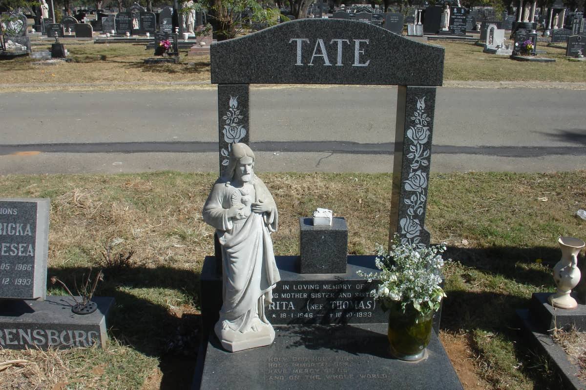 TATE Rita nee THOMAS 1946-1993