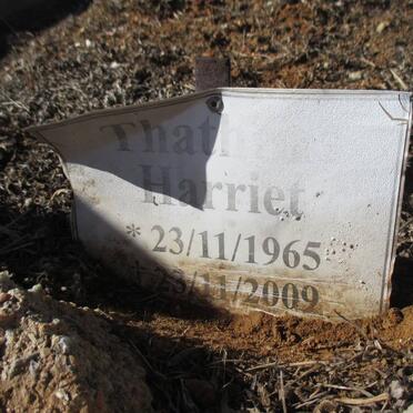 THATHANE Harriet 1965-2009