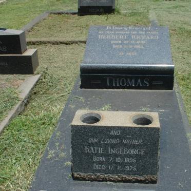 THOMAS Herbert Richard 1892-1963 &amp; Ingeborge Katie 1895-1975