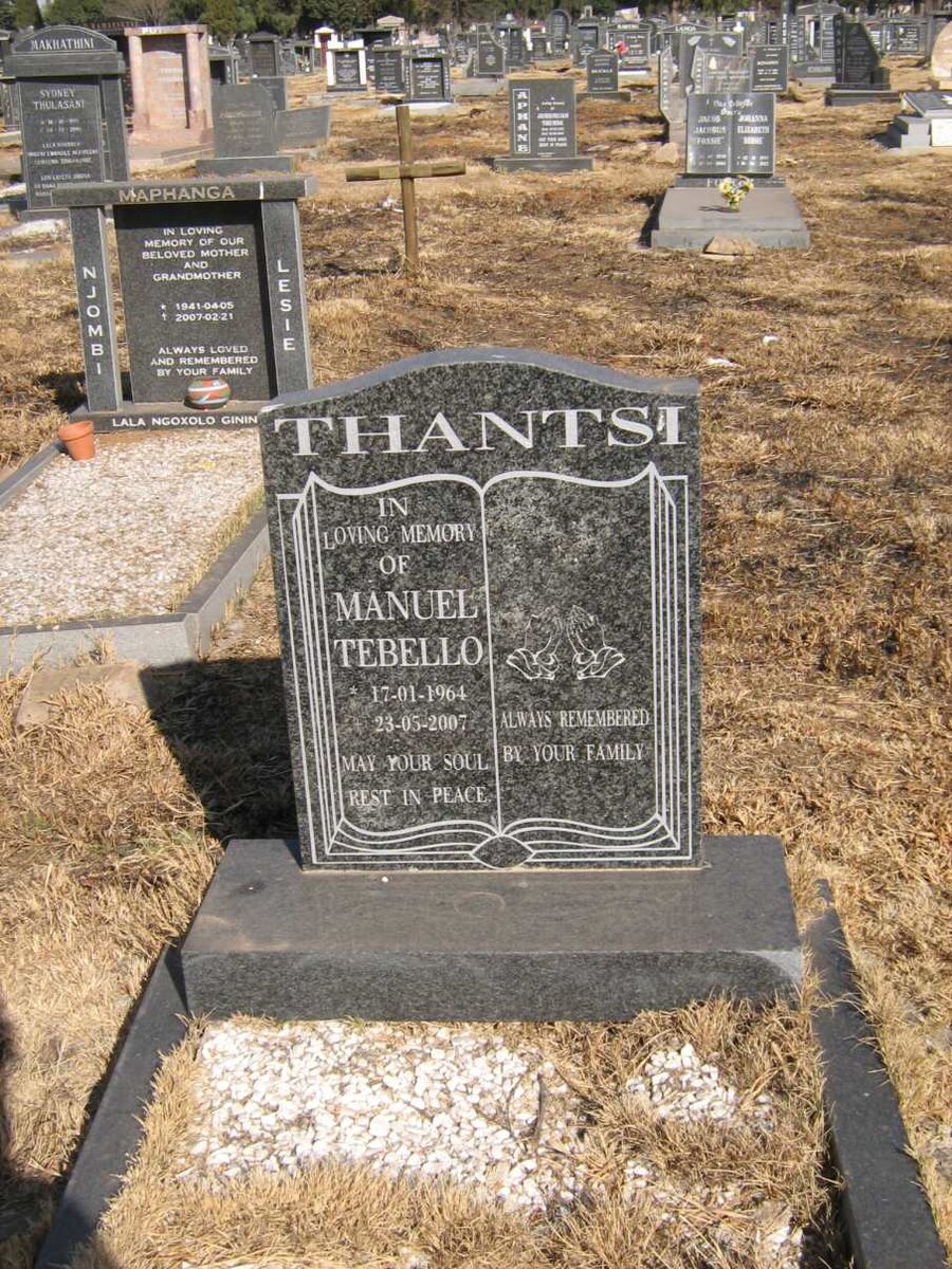 THANTSI Manuel Tebello 1964-2007