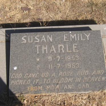 THARLE Susan Emily 1953-1953