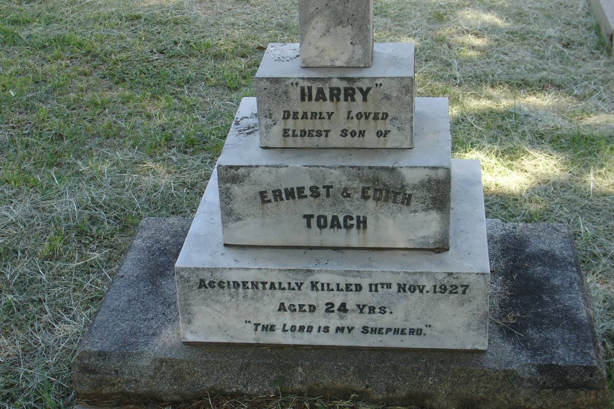 TOACH Harry -1927