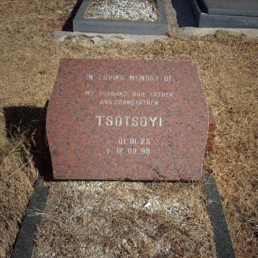 TSOTSOYI 1925-1998