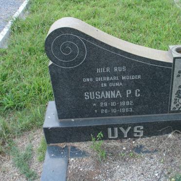 UYS Susanna P.C. 1882-1963