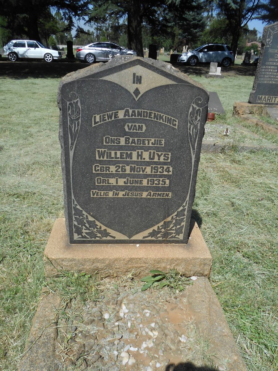 UYS Willem H. 1935-1935