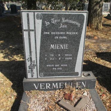 VERMEULEN Mienie 1933-1999