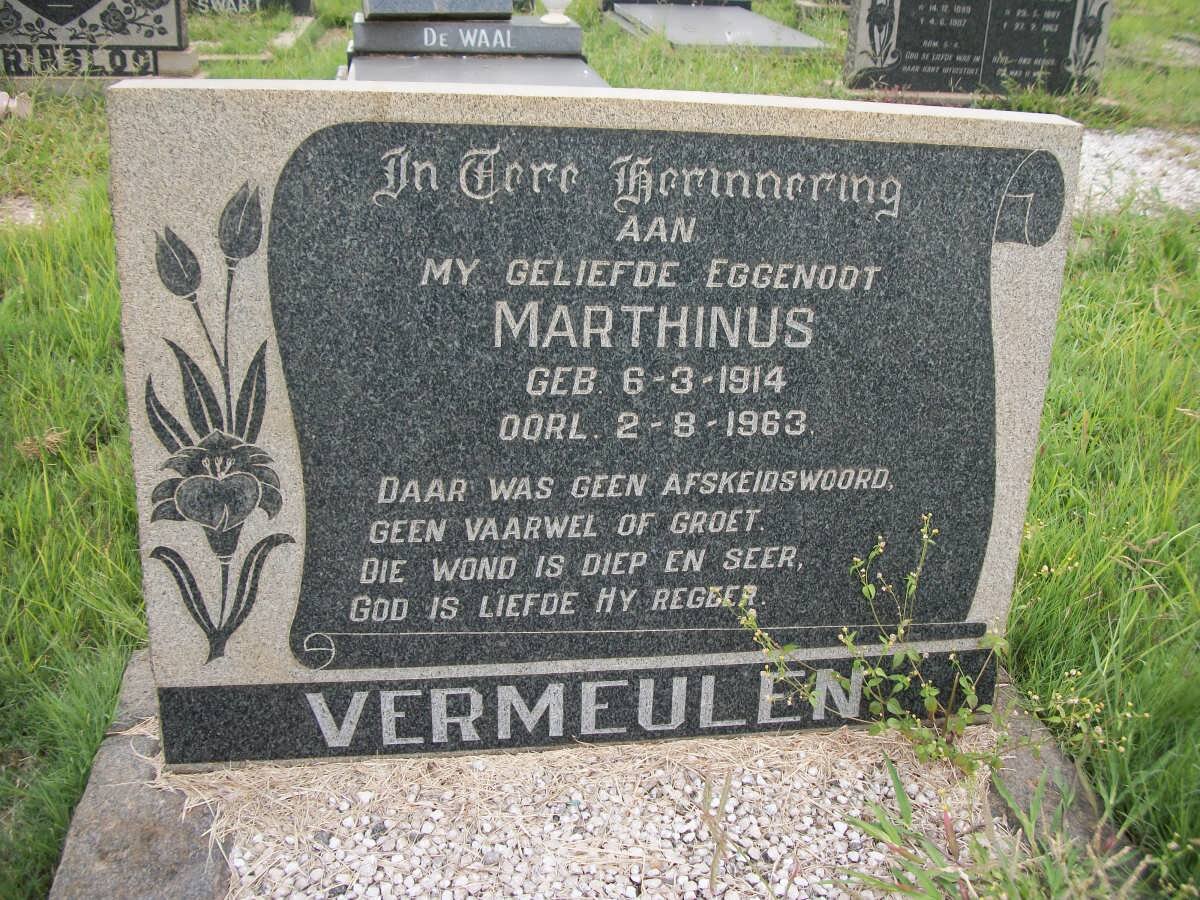 VERMEULEN Marthinus 1914-1963