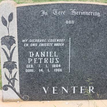 VENTER Daniel Petrus 1884-1966