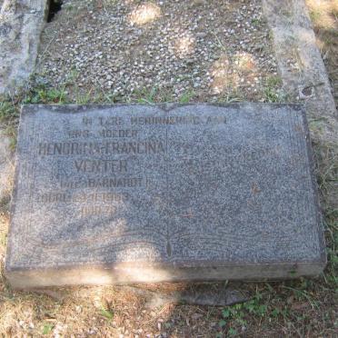 VENTER Hendrina Francina nee BARNARDT -1963
