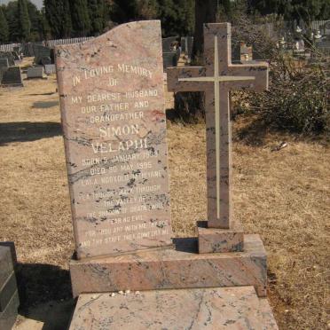 VELAPIE Simon 1939-1995