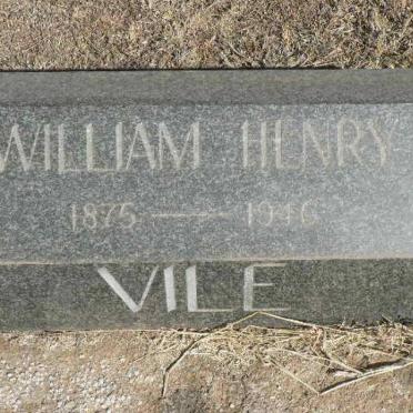 VILE William Henry 1875-1946