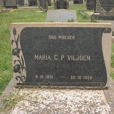 VILJOEN Maria C.P. 1891-1959