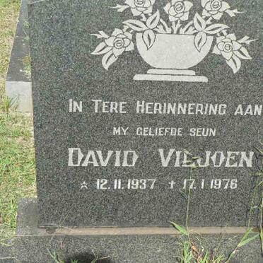 VILJOEN David 1937-1976