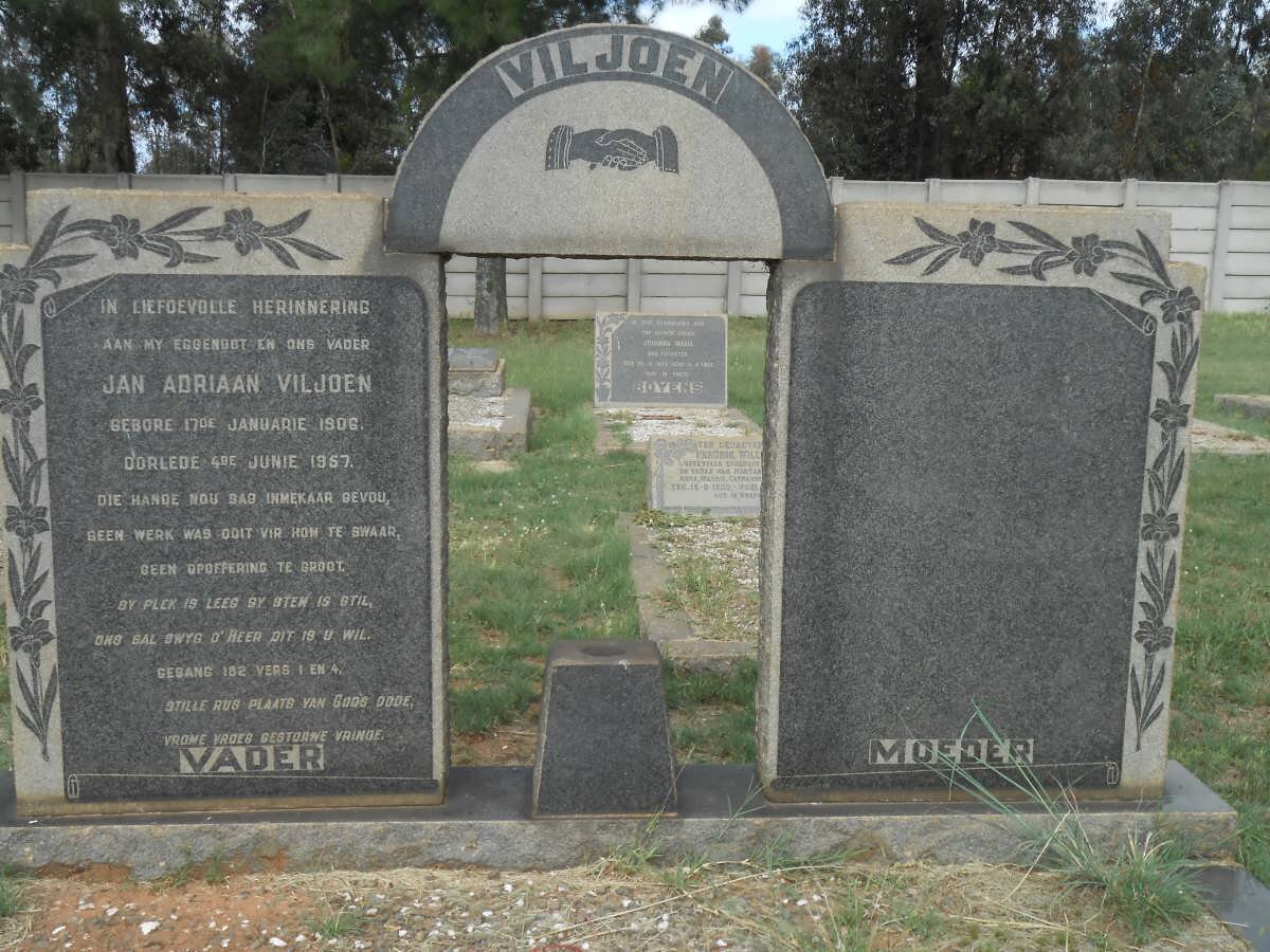 VILJOEN Jan Adriaan 1906-1957