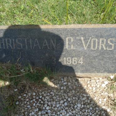VORSTER Christiaan C. -1964