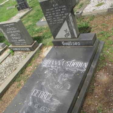 VOULTSOS George 1920-1989 &amp; Johanna Sophia 1928-1977