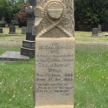 VOGEL Willem A? 1865-1925