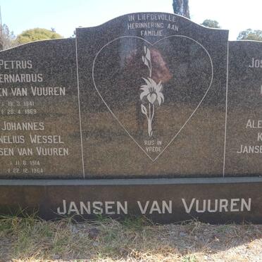 VUUREN, Jansen van :: POTGIETER