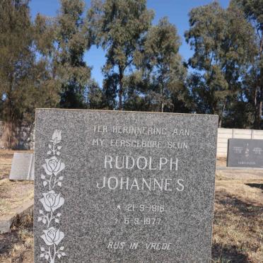 VUUREN Rudolph Johannes, Janse van 1916-1977