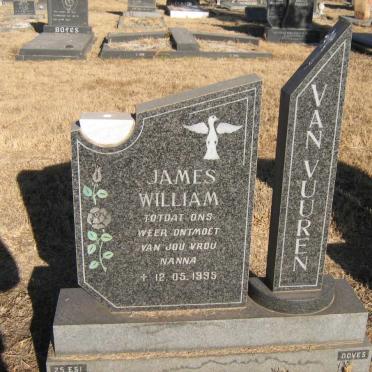 VUUREN James William, van -1995