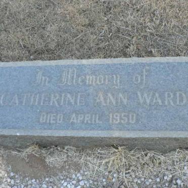 WARD Catherine Ann -1950