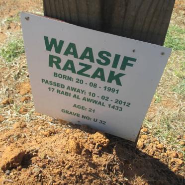 WAASIF Razak 1991-2012