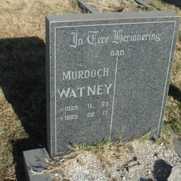 WATNEY Murdoch 1935-1983