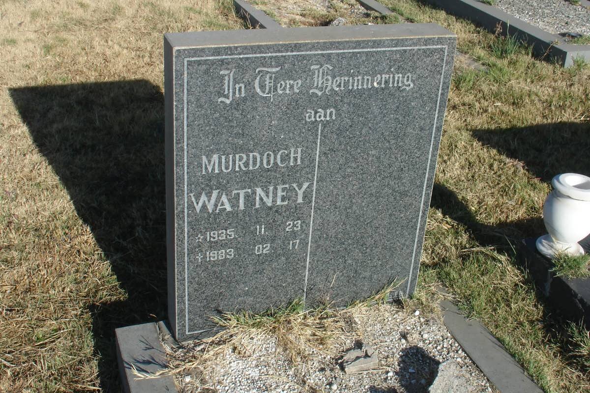 WATNEY Murdoch 1935-1983