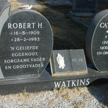 WATKINS Robert H. 1909-1983 &amp; Catharina 1922-2002