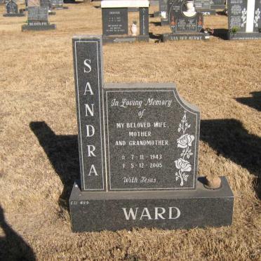 WARD Sandra 1943-2005