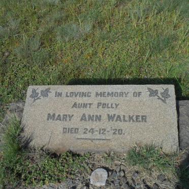 WALKER Mary Ann -1920