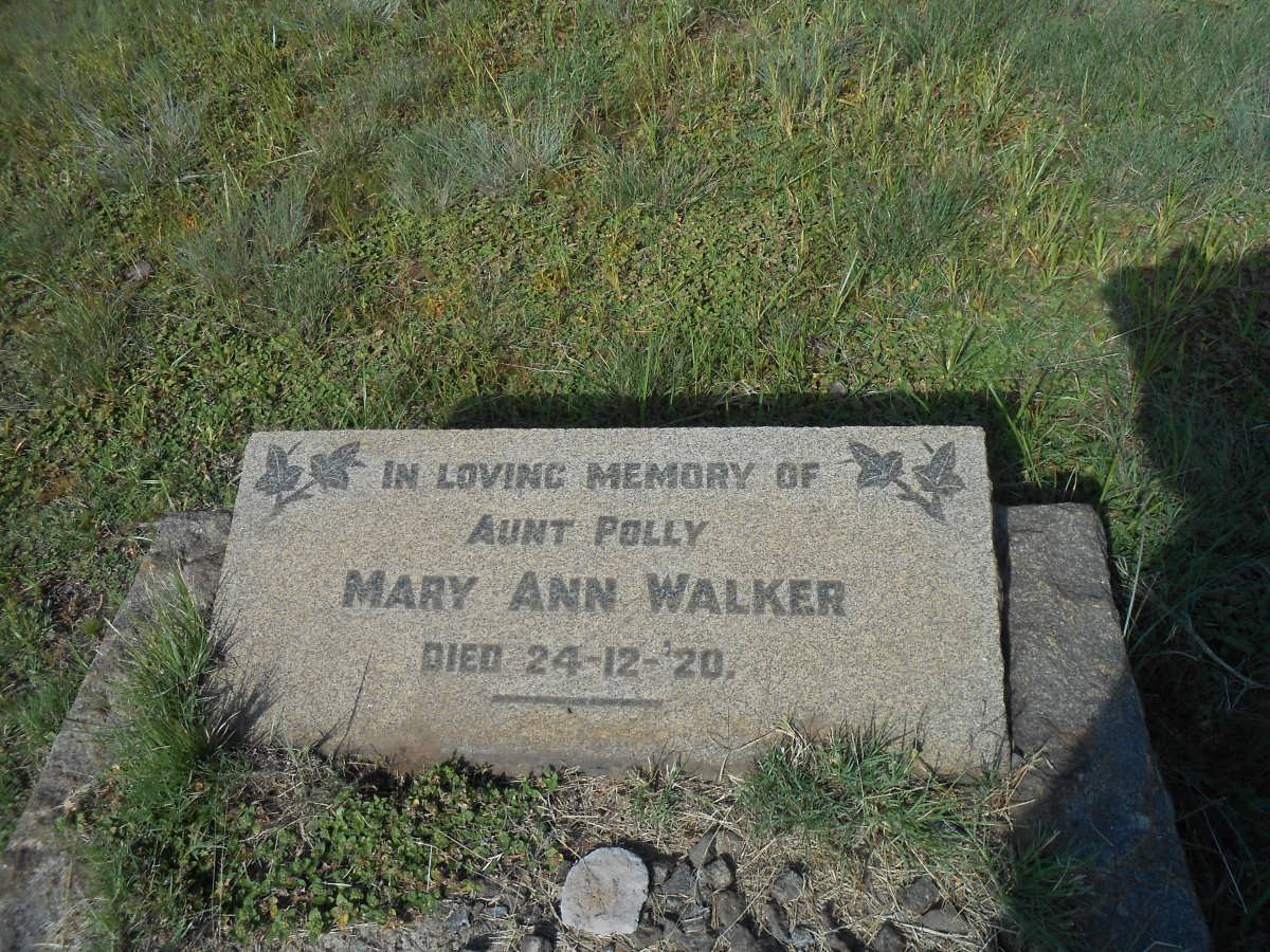 WALKER Mary Ann -1920