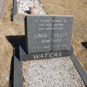WATERS Linda Eileen nee AXER 1904-1990