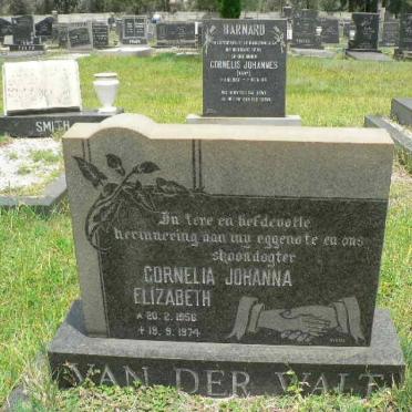 WALT Cornelia Johanna Elizabeth, van der 1956-1974