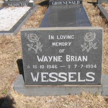 WESSELS Wayne Brian 1946-1994