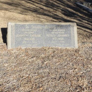 WELMAN Petrus Johannes 1883-1956 &amp; Heibrecht Catherine 1891-1972