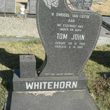 WHITEHORN Tom John 1925-1985
