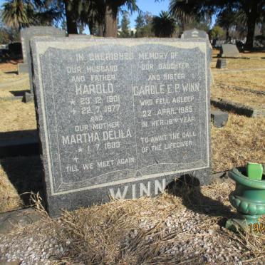 WINN Harold 1901-1977 :: Carole E.P. -1955