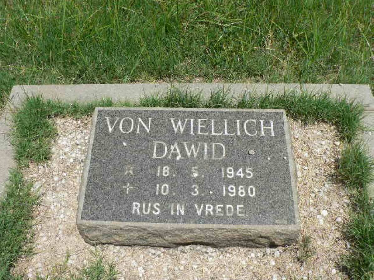 WIELLICH Dawid, von 1945-1980