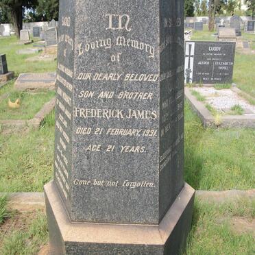 WISHART Frederick James -1931