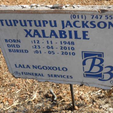 XALABILE Tuputupu Jackson 1948-2010