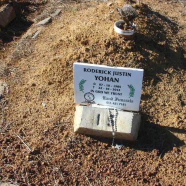 YOHAN Roderick Justin 1985-2012