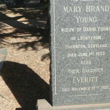 YOUNG Mary Brand -1953 :: Everitt -1959