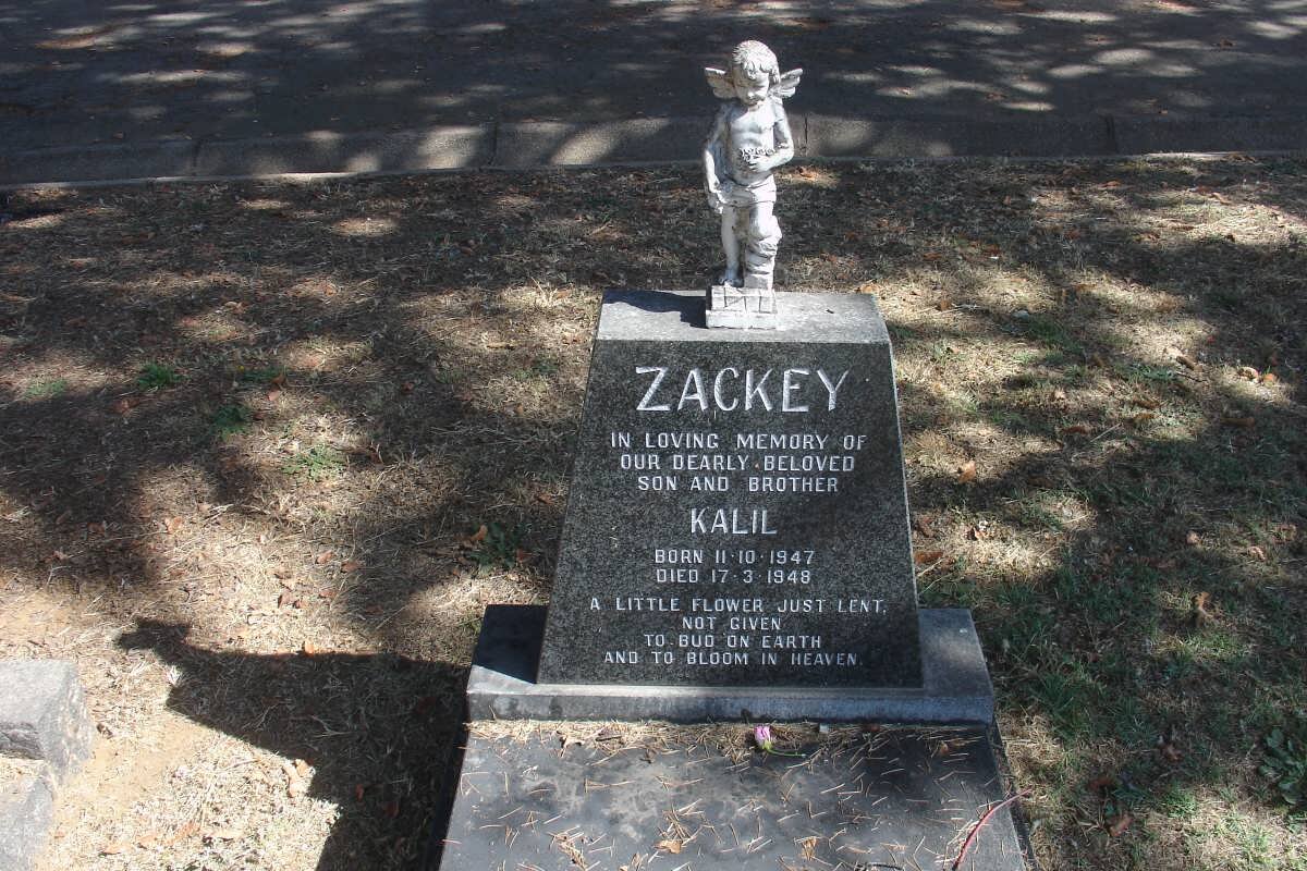 ZACKEY Kalil 1947-1948